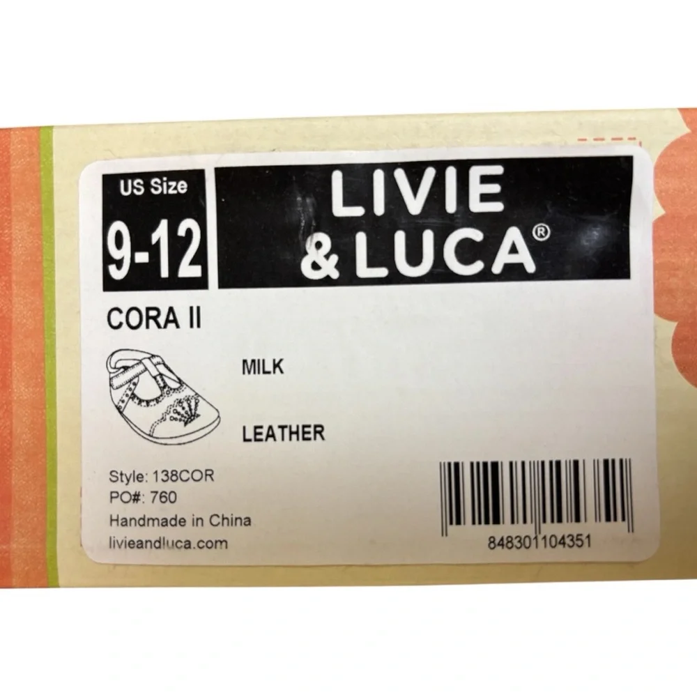 Livie & Luca Cora II Leather Walker | Milk